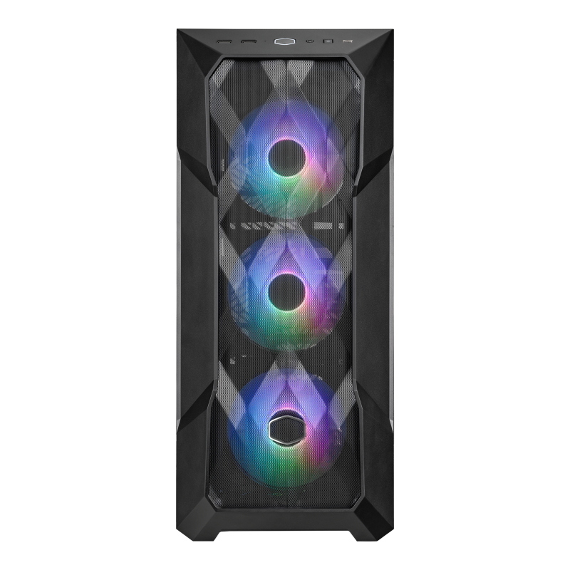 Case cooler master m.tower td500v2-kgnn-s00 mesh v2 argb fan 2x2.5/3.5 2x2.5 no alim lato trasp.