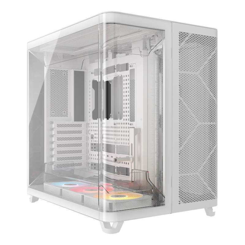 Corsair air 5400 rs-r argb - mid tower - e-atx - seitenteil