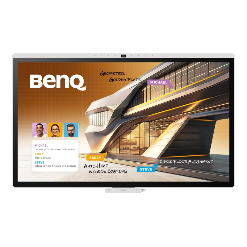 BenQ CP7505 lavagna interattiva 190,5 cm (75") 3840 x 2160 Pixel Touch screen Bianco - Immagine 3