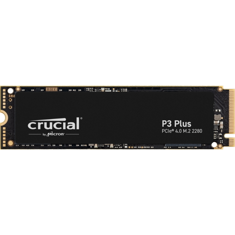 Crucial p3 plus ssd 2tb m.2 nvme 5000/4200 mb/s pci ex 4.0