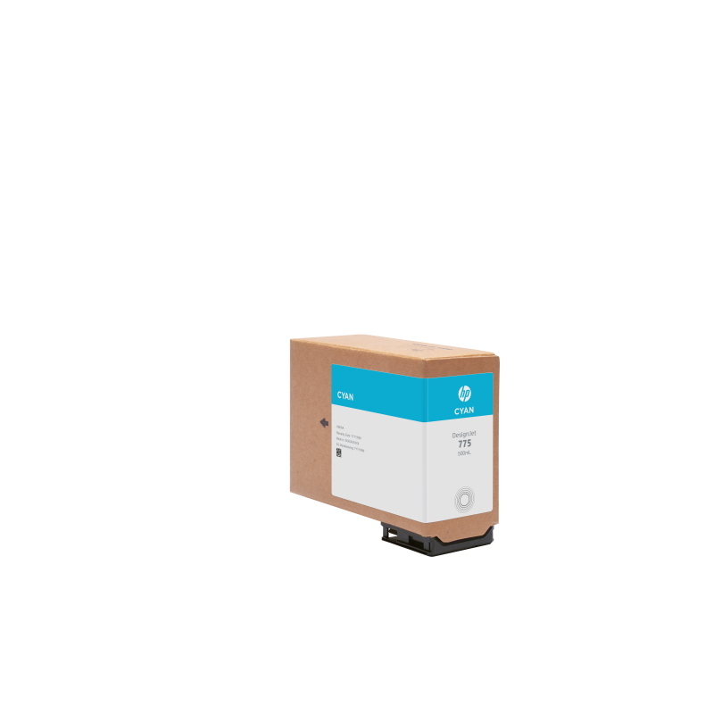 Hp cartuccia di inchiostro ciano 775 da 500 ml