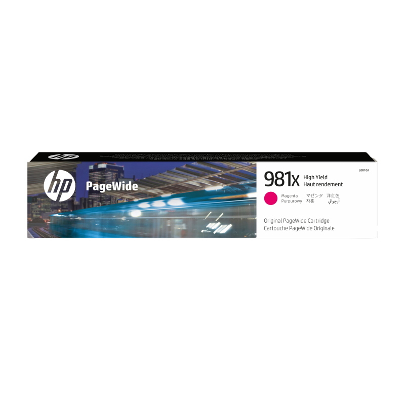 Hp cartuccia magenta originale ad alta capacità 981x pagewide