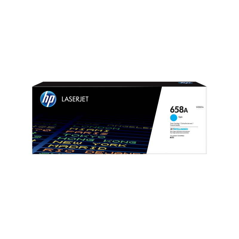 Hp cartuccia toner ciano originale laserjet 658a