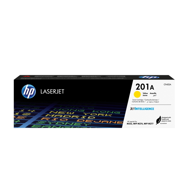 Hp cartuccia toner giallo originale laserjet 201a