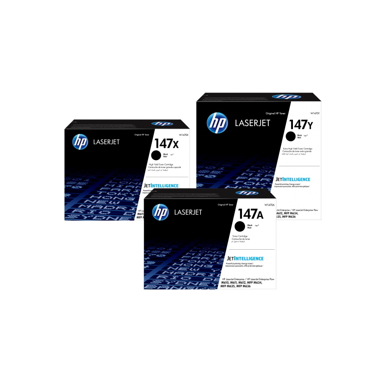 Hp cartuccia toner nero originale laserjet 147y ad altissima capacità