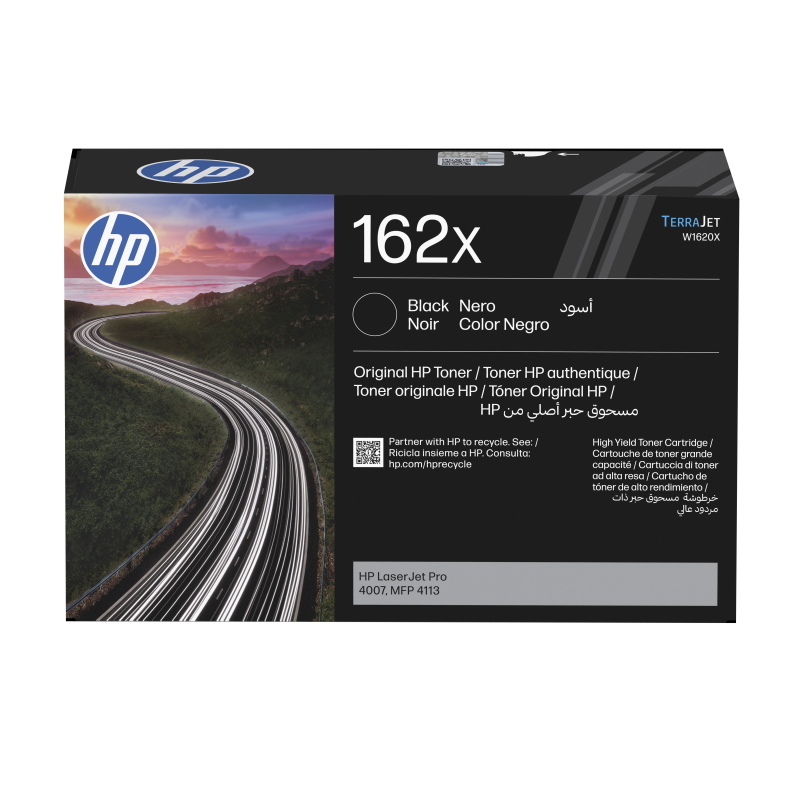 Hp cartuccia toner nero originale laserjet 162x
