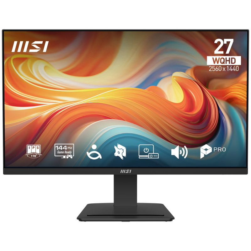 Msi Monitor 27 LED Ips WQHD 16:9 144hz 1MS, Hdmi/DP, Multimediali 9S6-3pe2ch-015