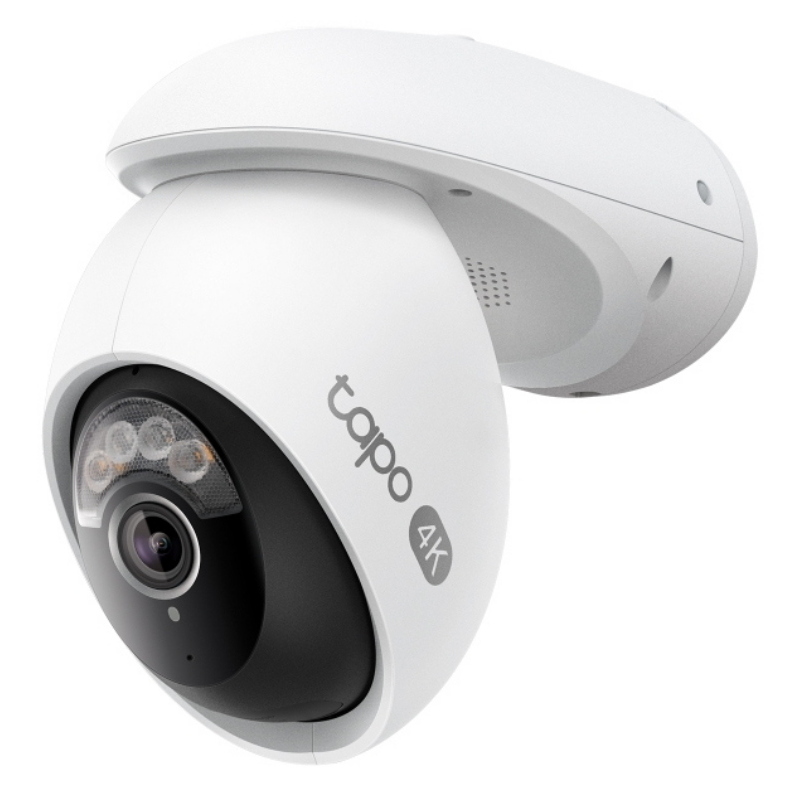 Telecamera tp-link outdoor pan/tiltsecurity wi-fi tapo tc46 wi-fi 4k 8mp (3840x2160), 360Â° ai tracking, ip66, night vision