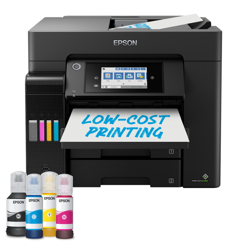 Epson ecotank et-5855 ad inchiostro a4 4800 x 2400 dpi 25 ppm wi-fi