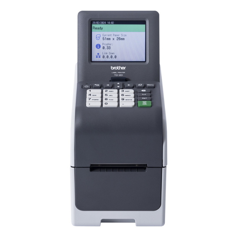 Brother td-2320dsa203 stampante per etichette (cd) termica diretta 203 x 203 dpi 152 mm/s cablato collegamento ethernet lan