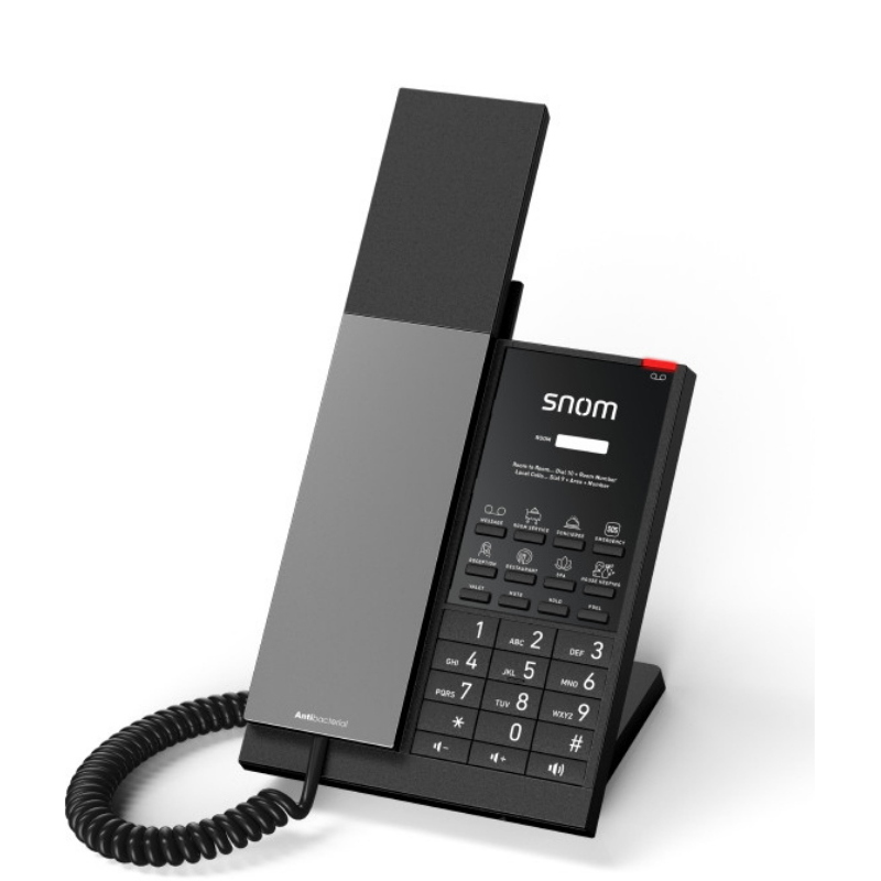 Snom hd350w telefono ip nero wi-fi