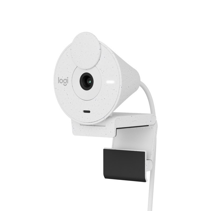 Logitech Brio 300 webcam 2 MP 1920 x 1080 Pixel USB-C Bianco - Immagine 10