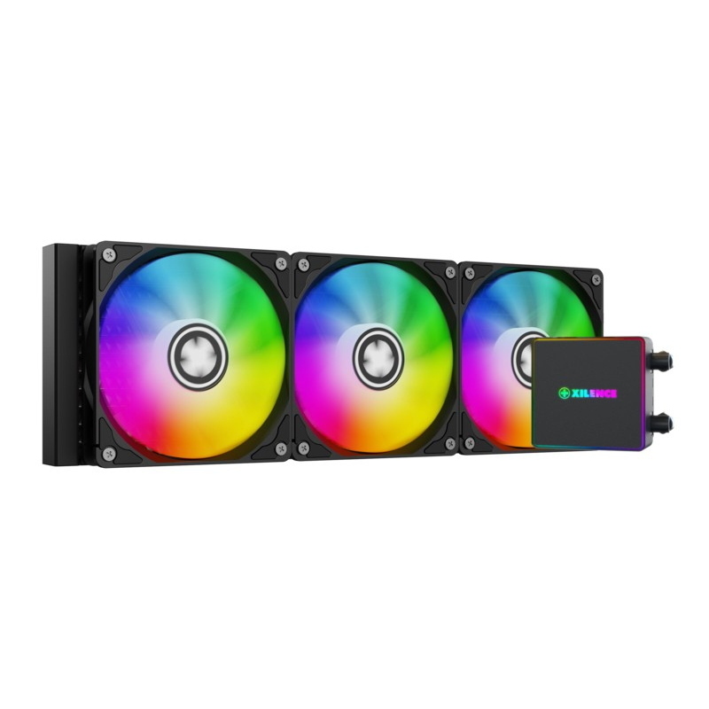 Xilence lq360pro.argb sistema di raffreddamento per computer processore raffreddatore di liquidi tutto in uno 12 cm nero 1 pz