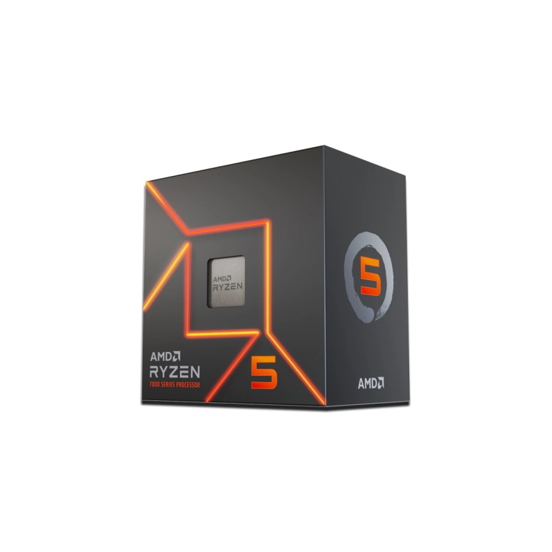 Amd Cpu Ryzen 5, 7600, Am5, 3.8ghz 6 Core, Cache 32mb, 65w, Box - Immagine 13