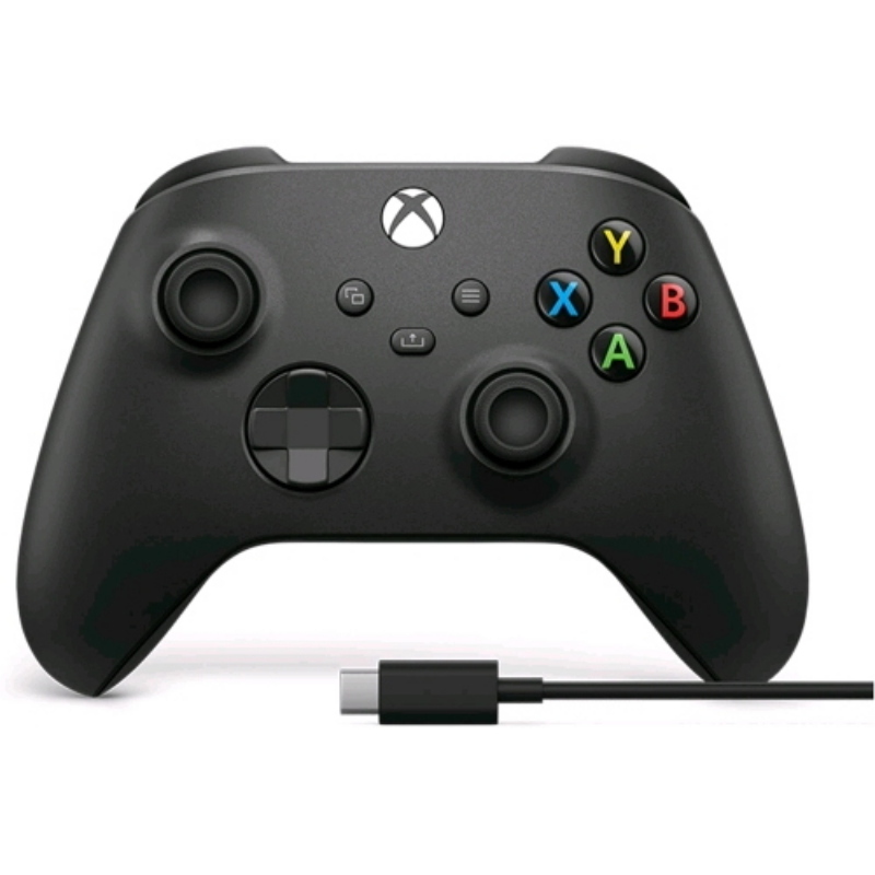 Microsoft Wireless Controller Xbox Con Cavo USB-C 2,7 M - Carbon Black EU - Immagine 5