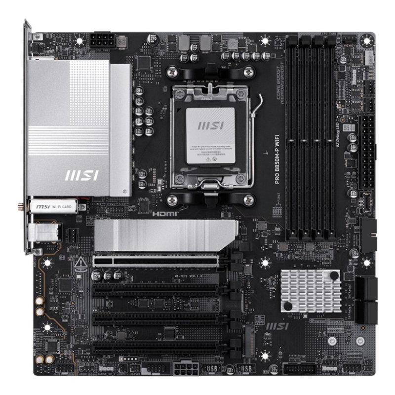 MSI PRO B850M-P WIFI AMD B850 Socket AM5 micro ATX - Immagine 17