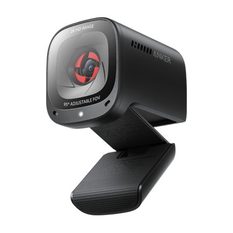 Anker Nero Webcam A3369011 Full Hd 2048X1080 Usb Con Doppio Microfono - Immagine 7