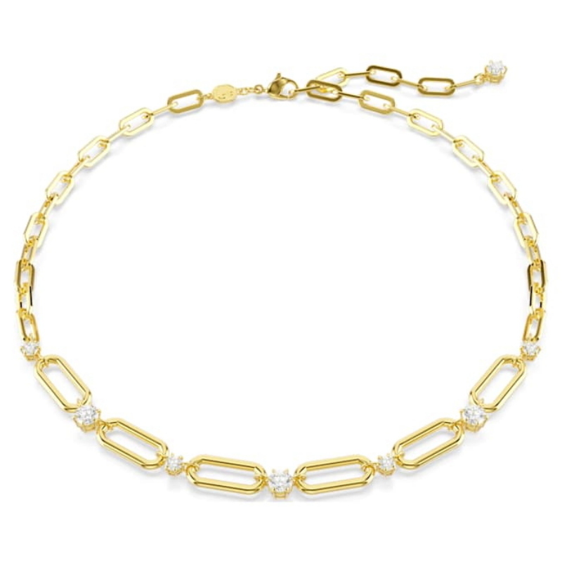 Swarovski 5683354 collana / set swarovski - collana white/gos nuovo in scatola originale