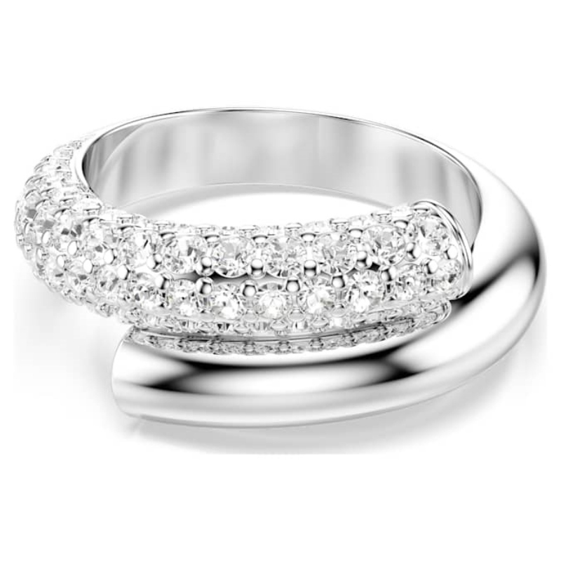 Swarovski 5695934 anello swarovski - anello cry/rhs 55 nuovo in scatola originale