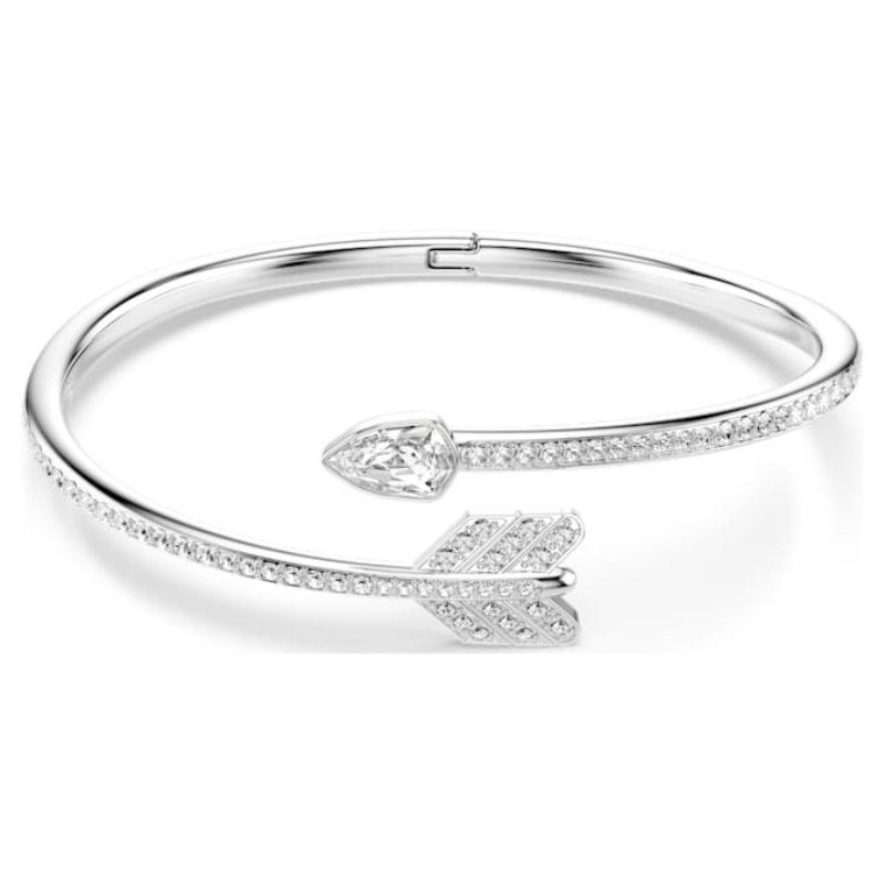 Swarovski 5737262 bracciale swarovski rigido / soft - bracciale rigido cry/rhs s nuovo in scatola originale