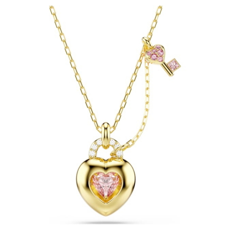 Swarovski 5737288 collana / set swarovski - collana heart mul/gos nuovo in scatola originale