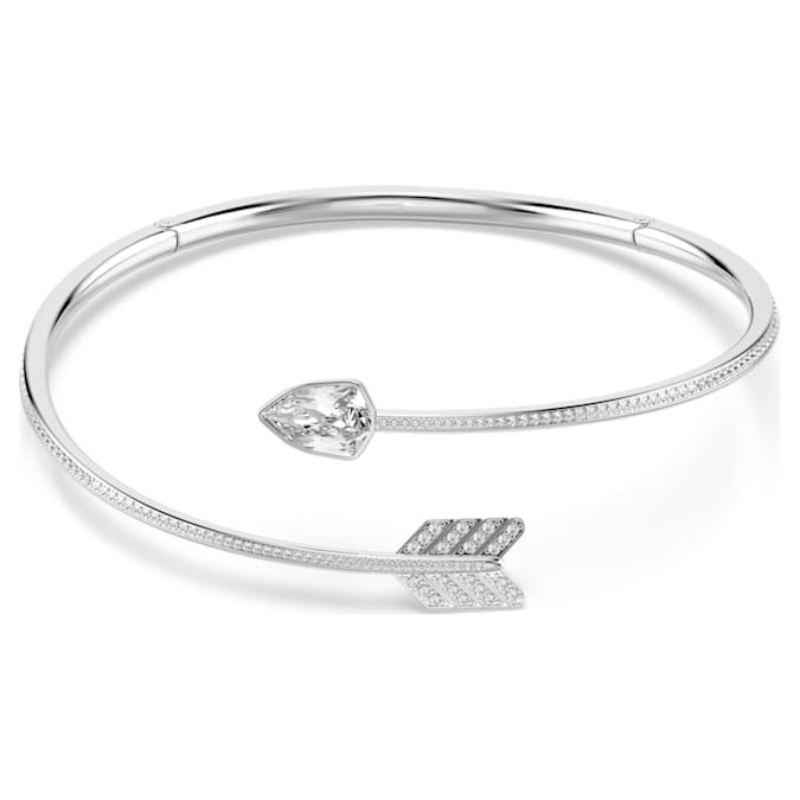 Swarovski 5751431 swarovski fashion piece - idyllia girogola cre/rhs s nuovo in scatola originale