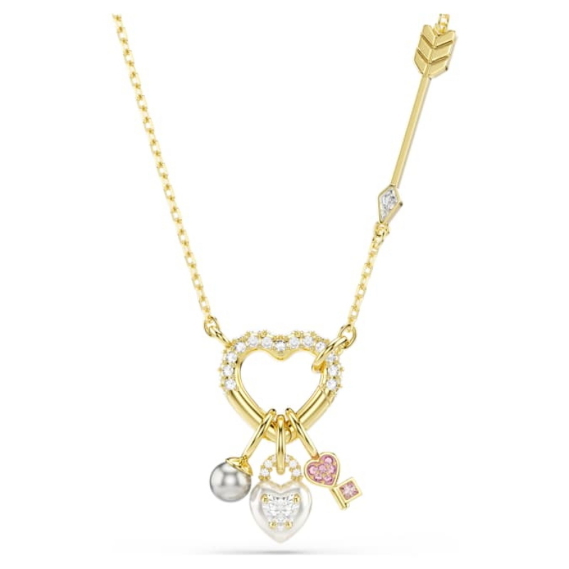 Swarovski 5737290 collana / set swarovski - pend crystal pin/gos nuovo in scatola originale