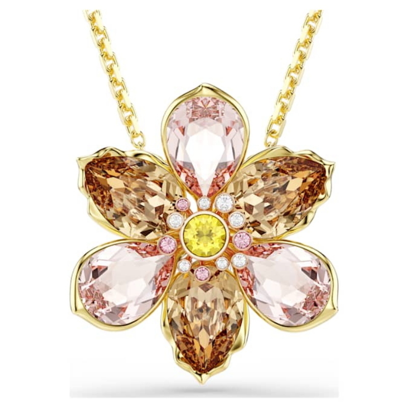 Swarovski 5735227 collana / set swarovski - pend spilla mul/gos nuovo in scatola originale