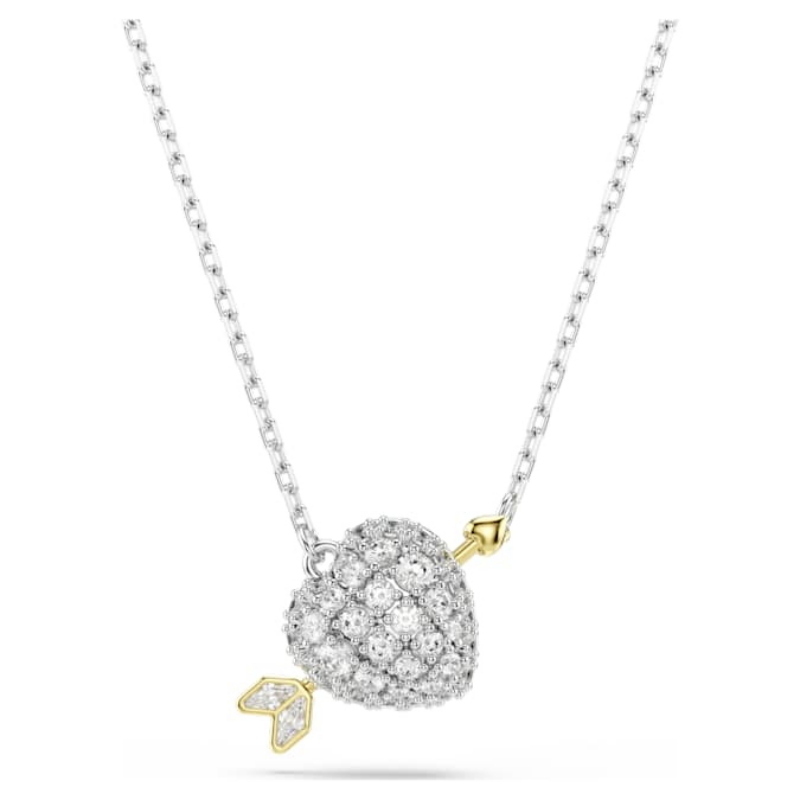 Swarovski 5737291 collana / set swarovski - pend whi/mix nuovo in scatola originale