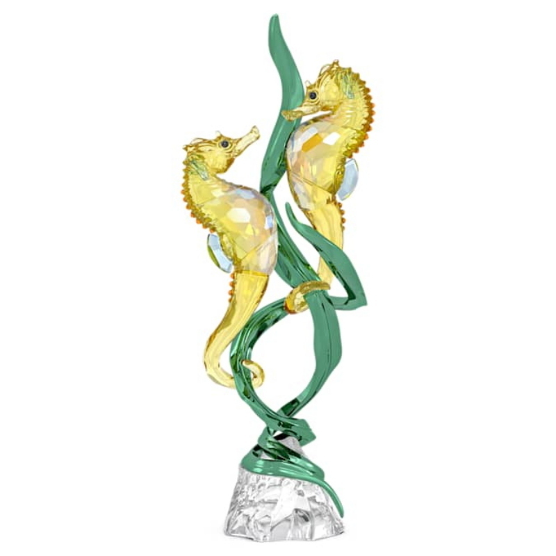 Swarovski 5691274 swarovski fashion piece - idyllia scs a.e. 2025 seahorses nuovo in scatola originale