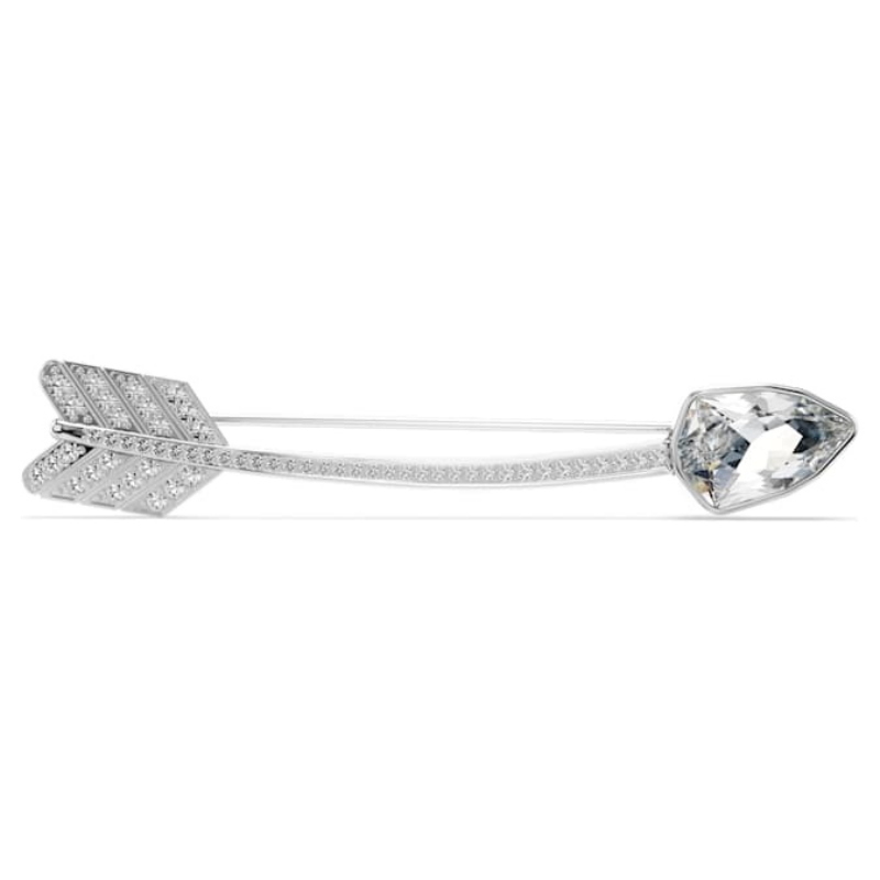 Swarovski 5742952 swarovski fashion piece - idyllia spilla arrow cry/rhs nuovo in scatola originale