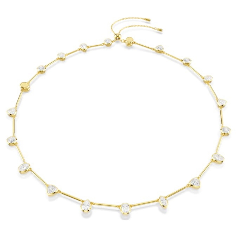 Swarovski 5705481 collana / set swarovski - all ard white/gos nuovo in scatola originale