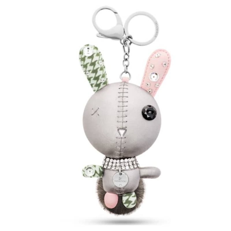 Swarovski 5020921 swarovski fashion piece - mathilde bag charm piccolo grey/sts nuovo in scatola originale