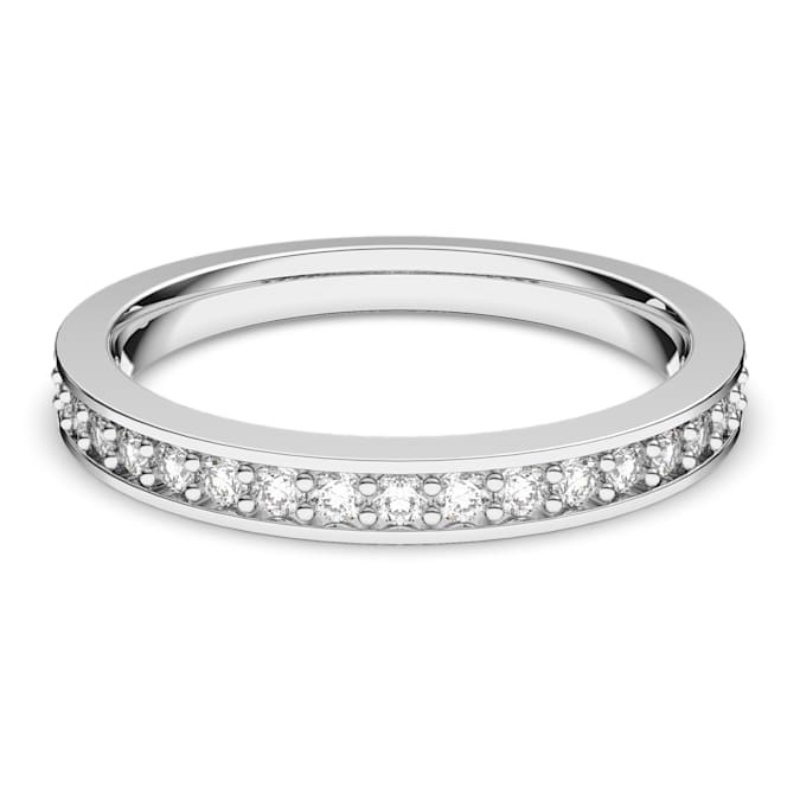 Swarovski 1121069 anello swarovski - anello czwh/rhs 60 nuovo in scatola originale