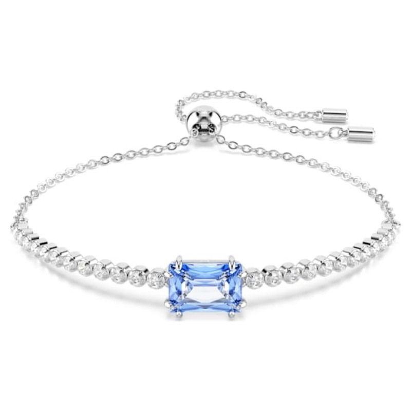 Swarovski 5693412 swarovski fashion piece - matrix tb blu/rhs m nuovo in scatola originale
