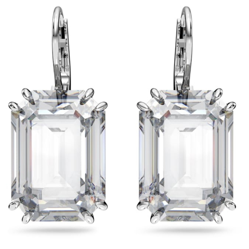 Swarovski 5636569 swarovski fashion piece - millenia orecchino a buco cryignit/rhs nuovo in scatola originale