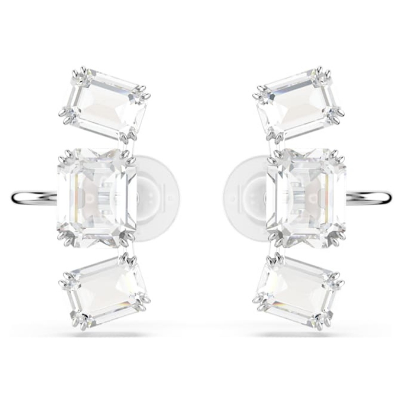 Swarovski 5701274 swarovski fashion piece - millenia orecchino a clip cryignit/rhs nuovo in scatola originale
