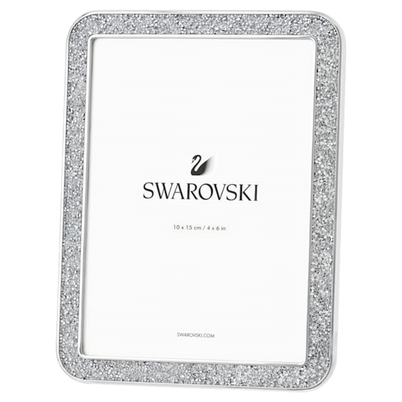 Swarovski 5379518 swarovski fashion piece - minera picture frame silver tone s nuovo in scatola originale