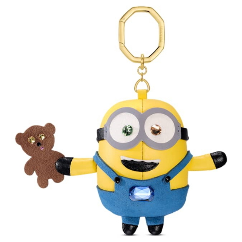 Swarovski 5745866 swarovski fashion piece - minions bagcharm yel/pgo nuovo in scatola originale
