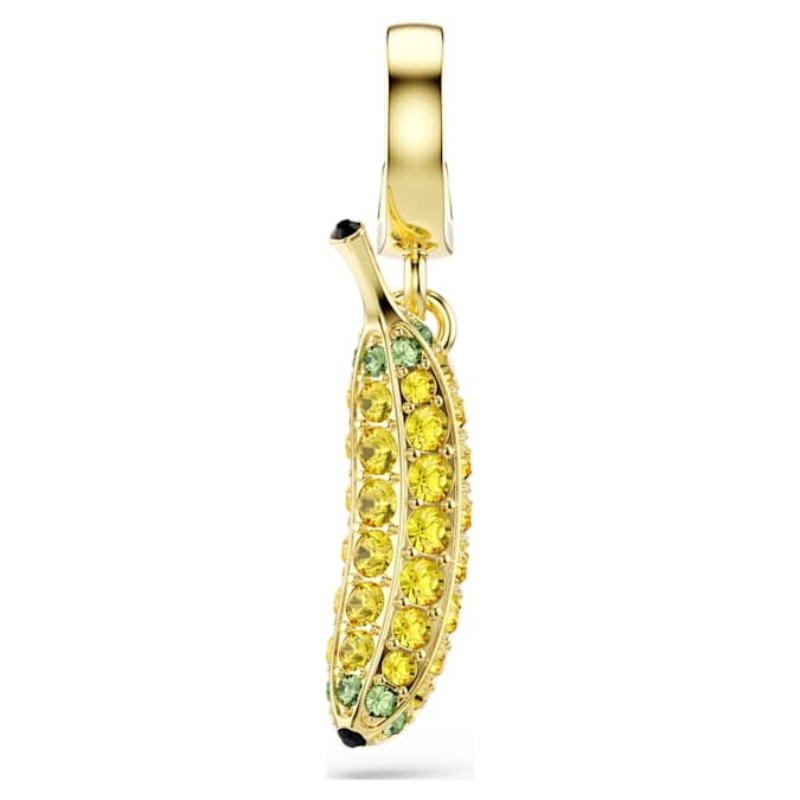 Swarovski 5753017 swarovski fashion piece - minions charm piccolo banana yel/gos nuovo in scatola originale