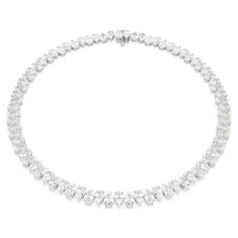 Swarovski 5662277 collana / set swarovski - all ard white/rhs nuovo in scatola originale