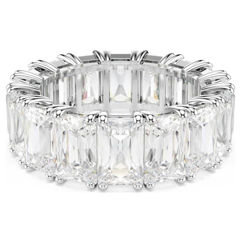 Swarovski 5709279 anello swarovski - anello baguette white/rhs 60 nuovo in scatola originale