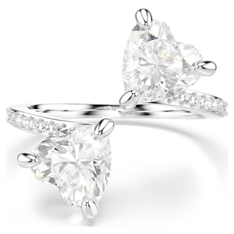 Swarovski 5705591 anello swarovski - anello op hrt cry/rhs 55 nuovo in scatola originale