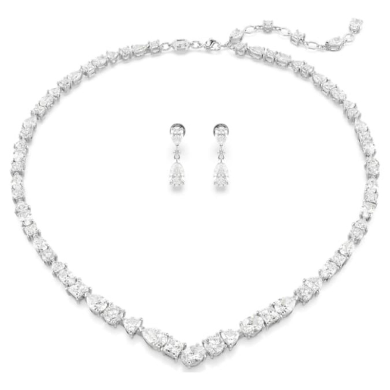 Swarovski 5674306 collana / set swarovski - set czwh/rhs nuovo in scatola originale