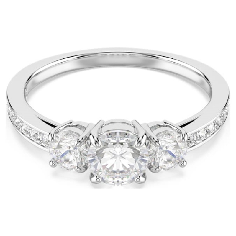 Swarovski 5656290 anello swarovski - anello cocr cry/rhs 6 nuovo in scatola originale