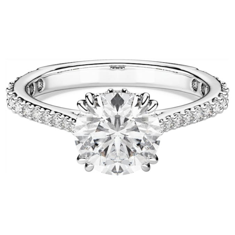 Swarovski 5717933 anello swarovski - anello cocr pav?? white/upd 60 nuovo in scatola originale