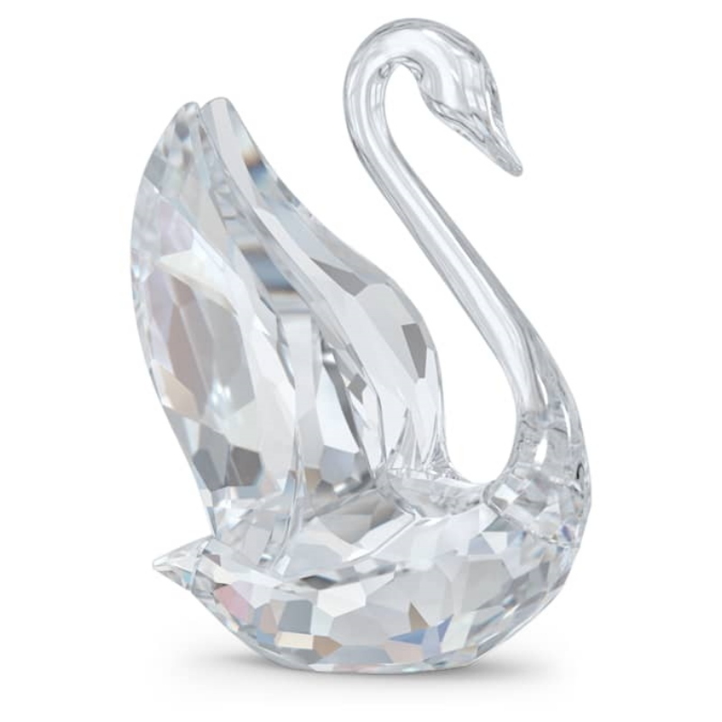 Swarovski 5613254 swarovski fashion piece - signum swan s nuovo in scatola originale