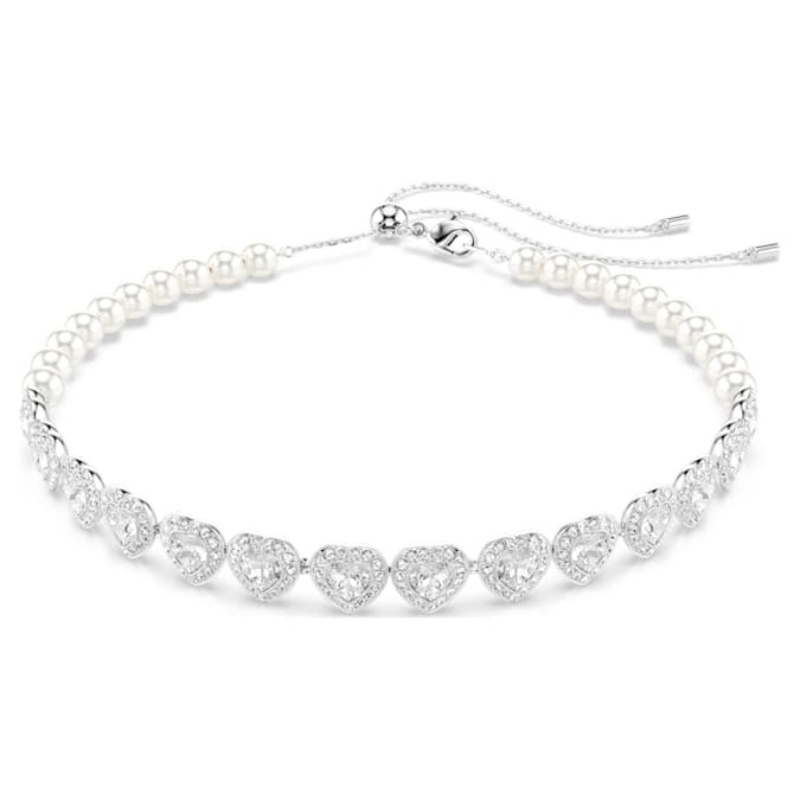 Swarovski 5720861 swarovski fashion piece - ss25 capsule choker prl angelic cry/rhs nuovo in scatola originale