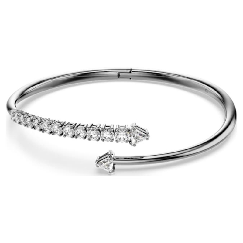 Swarovski 5723170 bracciale swarovski rigido / soft - bracciale rigido op whi/rus s nuovo in scatola originale