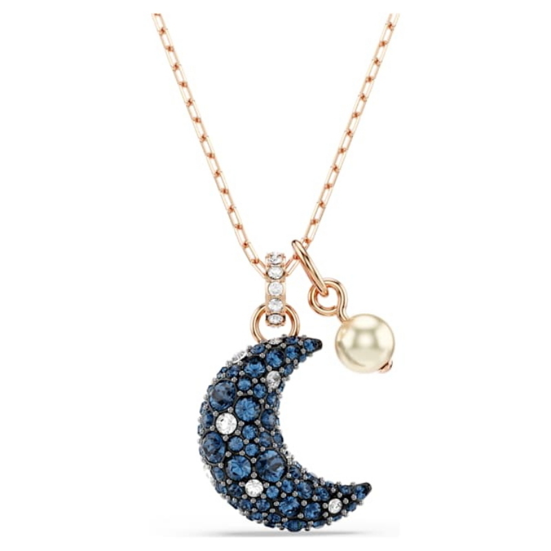 Swarovski 5671585 collana / set swarovski - pend mul/ros nuovo in scatola originale